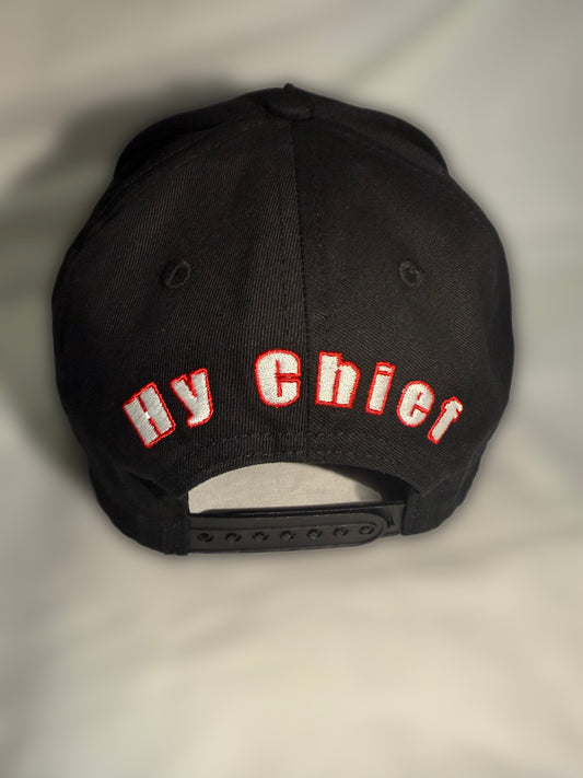 Hy Chief Signature Snapback - Red & Black Edition