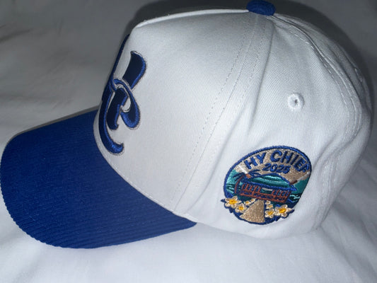 Royal Blue and Silver Snapback