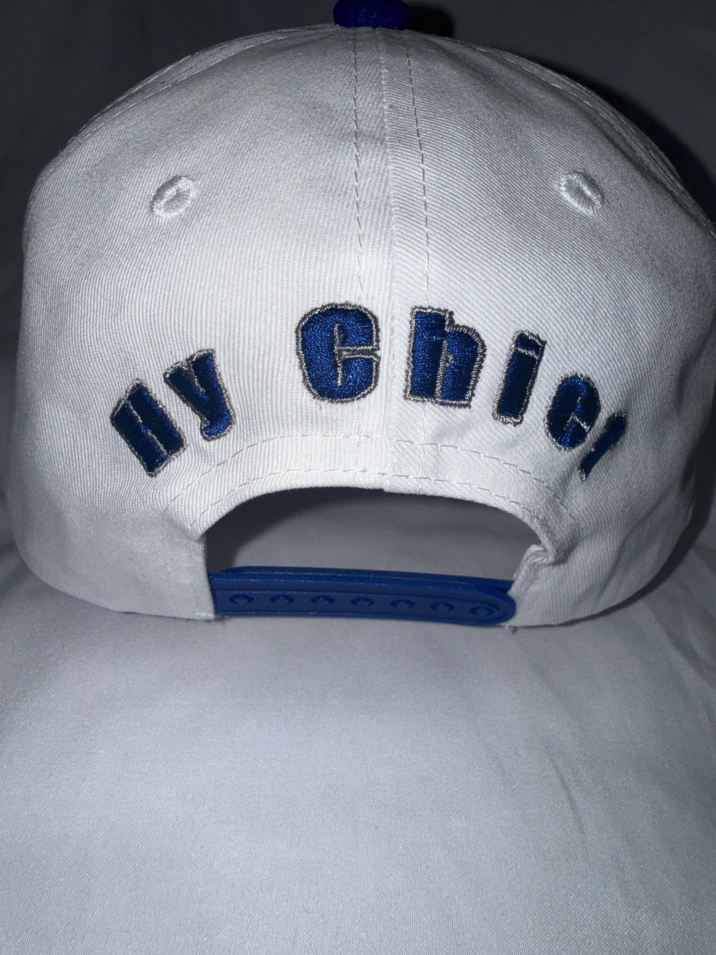 Royal Blue and Silver Snapback