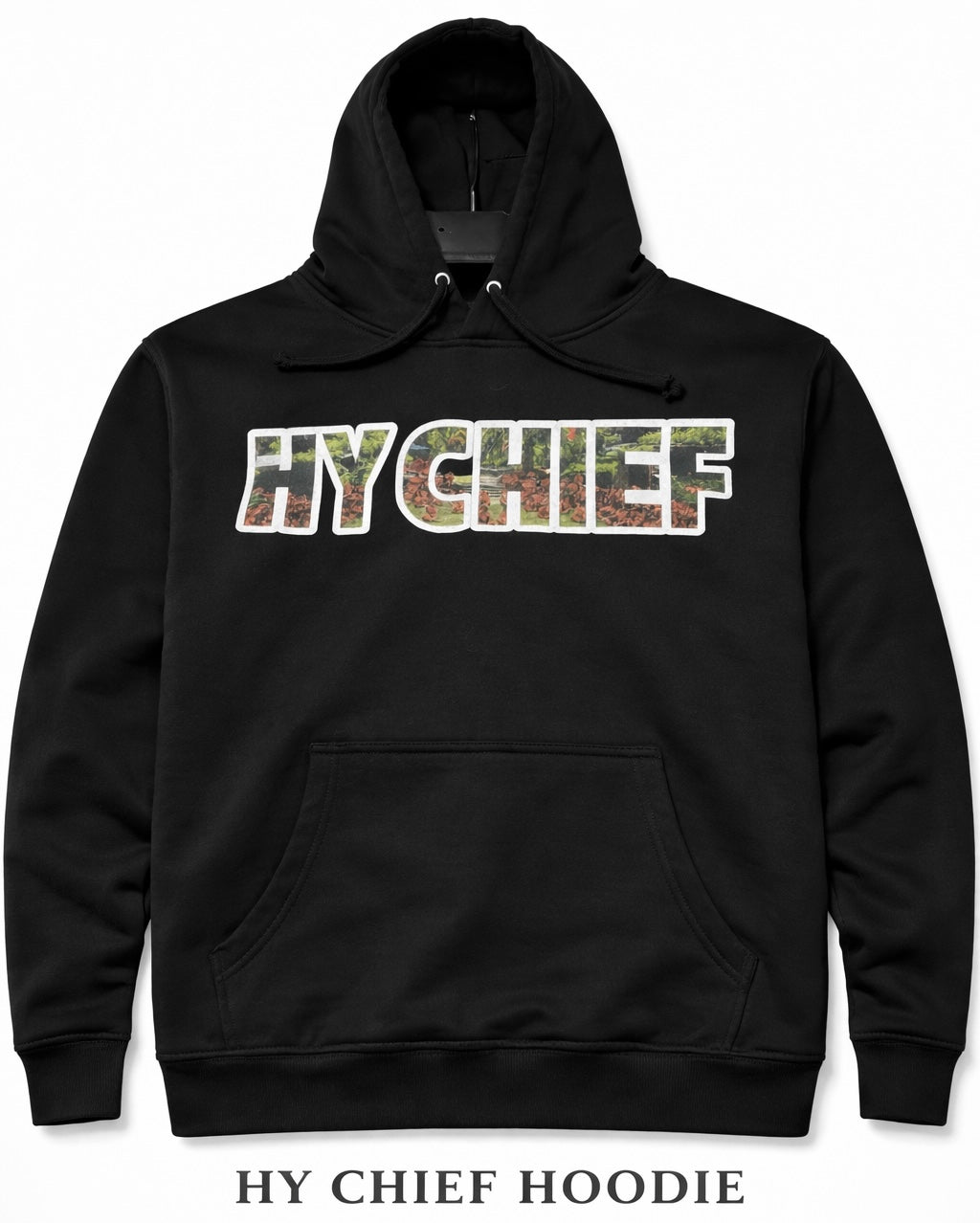 (PRE-ORDER) HYCHIEF BLACK PULLOVER HOODIE